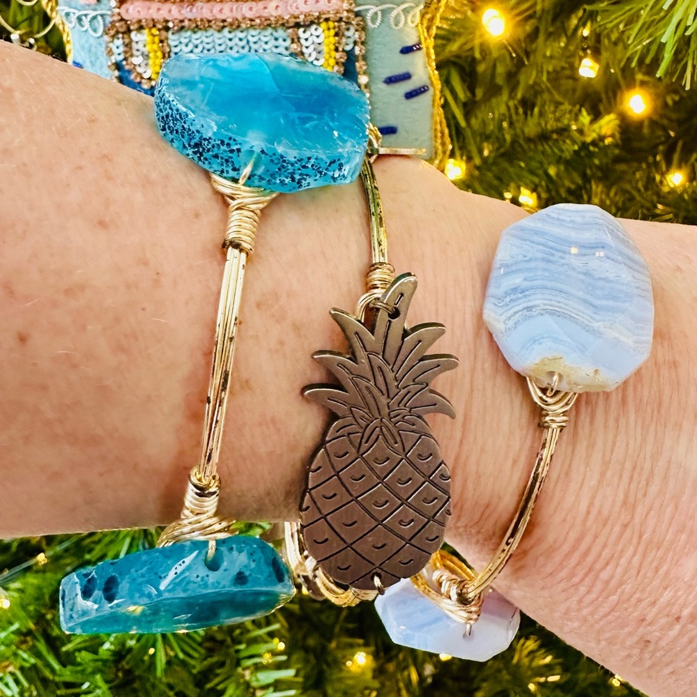 Bourbon and Boweties bangle set